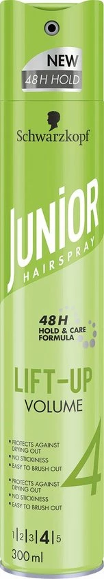 Beste Verkoop β¨ Junior Hairspray Ultra Lift-Up Volume 6x π 6 Beste Verkoop β¨ Junior Hairspray Ultra Lift-Up Volume 6x π - Afbeelding 6