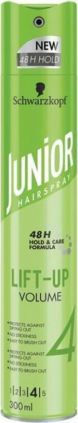 Beste Verkoop β¨ Junior Hairspray Ultra Lift-Up Volume 6x π 2 Beste Verkoop β¨ Junior Hairspray Ultra Lift-Up Volume 6x π - Afbeelding 2