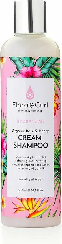 Begroting π Flora & Curl Organic Rose & Honey Cream Shampoo - Curly Girl Proof π― 1 Begroting π Flora & Curl Organic Rose & Honey Cream Shampoo - Curly Girl Proof π―