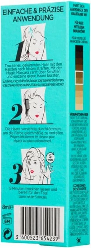 Promo β¨ L’Oréal Paris - MAGIC RETOUCH PRECISION - Haarmascara - Kaschier Mascara - Middenbruin Tinten - 8ml π€© 3 Promo β¨ L’Oréal Paris - MAGIC RETOUCH PRECISION - Haarmascara - Kaschier Mascara - Middenbruin Tinten - 8ml π€© - Afbeelding 3