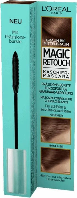 Promo β¨ L’Oréal Paris - MAGIC RETOUCH PRECISION - Haarmascara - Kaschier Mascara - Middenbruin Tinten - 8ml π€© 1 Promo β¨ L’Oréal Paris - MAGIC RETOUCH PRECISION - Haarmascara - Kaschier Mascara - Middenbruin Tinten - 8ml π€©