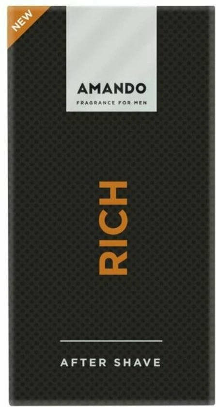 Beste deal π€© Amando Aftershave Rich 50 Ml π 4 Beste deal π€© Amando Aftershave Rich 50 Ml π - Afbeelding 4