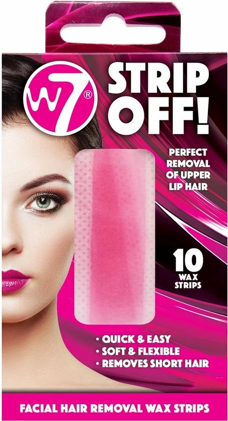 Promo π W7 Cosmetics W7 Strip Off! - Facial Hair Removal Wax Strips π― 1 Promo π W7 Cosmetics W7 Strip Off! - Facial Hair Removal Wax Strips π―