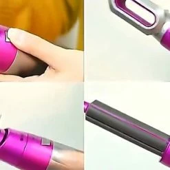 Alternative view of Beste recensies van 🤩 Kinglife KINGSLIFE Airwrap Krultang 5 In 1 Multi Styler Föhn Wit – Krultang & Stijltang - Hairwrap – Fohnborstel – Airstyler – Haar Wrap – Fohn – Styltang – Multistyler 🌟