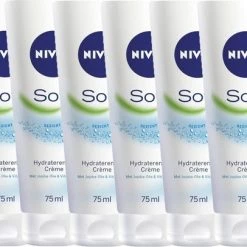 Beste deal ๐คฉ Nivea - Soft Hydraterende Crème Tube - 6 X 75 Ml โจ