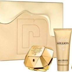 Alternative view of Beste recensies van ✨ Paco Rabanne Lady Million - Geschenkset - Eau De Parfum 80 Ml + Eau De Parfum 5 Ml + Bodylotion 100 Ml 🛒
