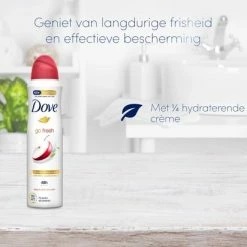 Alternative view of Beste recensies van 🔥 Dove Go Fresh Apple & White Tea Anti-Transpirant Deodorant Spray - 6 X 150 Ml - Voordeelverpakking 🤩