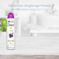Alternative view of Groothandel 🛒 Dove Go Fresh Acai Berry & Waterlily Deodorant Spray Antitranspirant - 6 X 150 Ml - Voordeelverpakking 👏