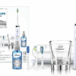 Nieuw 😀 Philips Sonicare DiamondClean HX9398/20 - Elektrische Tandenborstel - Wit 🌟