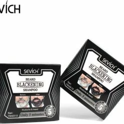 Begroting ๐งจ Xclusive Beauty Brands Baardverf Zwart - Haarverf Zwart - Blackening Beard Shampoo - Baardshampoo - Baard Verf Zwart ๐