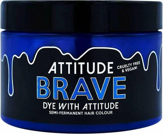 Coupon β€οΈ Attitude Hairdye Attitude Hair Dye Semi Permanente Haarverf Brave Blauw π€© 1 Coupon β€οΈ Attitude Hairdye Attitude Hair Dye Semi Permanente Haarverf Brave Blauw π€©