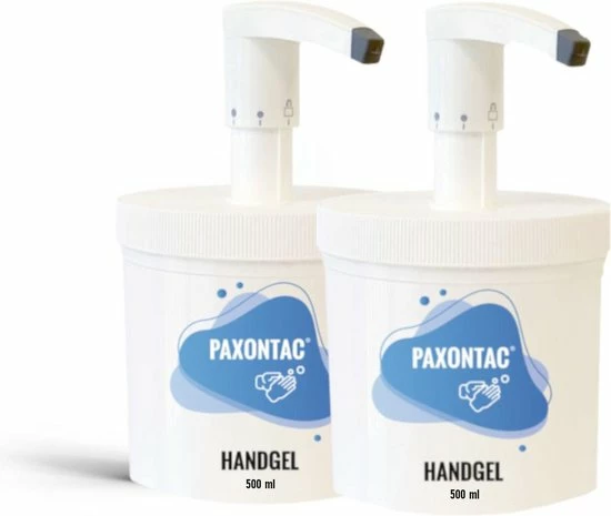 Beste Verkoop π Paxontac Handgel 500 Ml 2x Met Pomp - Hervulbare Verpakking - Beste Pompsysteem Op De Markt - Droogt Snel En Plakt Niet - Hygiënische Alcohol Gel π 1 Beste Verkoop π Paxontac Handgel 500 Ml 2x Met Pomp - Hervulbare Verpakking - Beste Pompsysteem Op De Markt - Droogt Snel En Plakt Niet - Hygiënische Alcohol Gel π