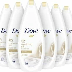 Gloednieuw ⭐ Dove Douchecrème Nourishing Silk - 6 X 750 Ml - Voordeelverpakking 😍