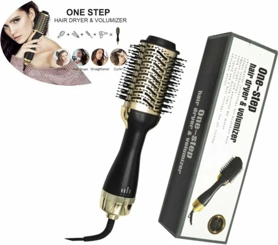 Korting π ONE STEP Föhnborstel Blower Keramische Magic Brush 3-in-1 Haardroger - Voor Lang/Kort/Stijl/Krullend Haar. π 1 Korting π ONE STEP Föhnborstel Blower Keramische Magic Brush 3-in-1 Haardroger - Voor Lang/Kort/Stijl/Krullend Haar. π