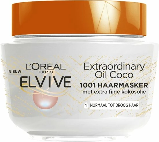 Nieuw ✨ L’Oréal Paris L'Oréal Paris Elvive Extraordinary Oil Haarmasker - 6 X 300 Ml - Voordeelverpakking 👏 8 Nieuw ✨ L’Oréal Paris L'Oréal Paris Elvive Extraordinary Oil Haarmasker - 6 X 300 Ml - Voordeelverpakking 👏 - Afbeelding 8