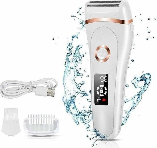 Beste Verkoop 🎁 Rock&Rose 3-in-1 Ladyshave - Scheerapparaat Voor Vrouwen - USB Oplaadbaar - Scheren - Ontharen - Adapter & Oplaadkabel Inbegrepen 😍 1 Beste Verkoop 🎁 Rock&Rose 3-in-1 Ladyshave - Scheerapparaat Voor Vrouwen - USB Oplaadbaar - Scheren - Ontharen - Adapter & Oplaadkabel Inbegrepen 😍