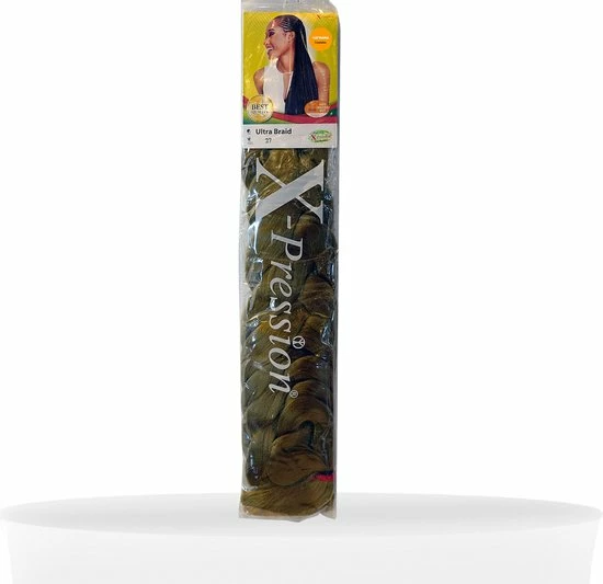 Beste deal π X-Pression Ultra Braid Premium - Vlechthaar - Strawberry Blonde - Synthetisch Haar - Color 27 β 2 Beste deal π X-Pression Ultra Braid Premium - Vlechthaar - Strawberry Blonde - Synthetisch Haar - Color 27 β - Afbeelding 2