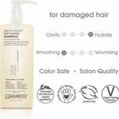Alternative view of Hete verkoop ✨ Giovanni Cosmetics - Smooth As Silk Hair Care Set - Shampoo & Conditioner Voor Beschadigd Haar 👍