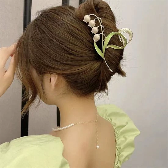 Nieuw ๐งจ HAIRMUSTHAVES Haargrijper Groot - Haarklauw - Zalm/Groen - Haarklem - Haarclip - Haarsieraad - Haarspeld - Haar Accessoires - Dames - Bloem - 9 Cm X 5 Cm - Uniek - Cadeau - Luxe ๐ 1 Nieuw ๐งจ HAIRMUSTHAVES Haargrijper Groot - Haarklauw - Zalm/Groen - Haarklem - Haarclip - Haarsieraad - Haarspeld - Haar Accessoires - Dames - Bloem - 9 Cm X 5 Cm - Uniek - Cadeau - Luxe ๐