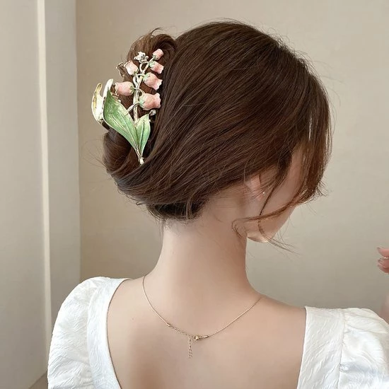 Nieuw ๐งจ HAIRMUSTHAVES Haargrijper Groot - Haarklauw - Zalm/Groen - Haarklem - Haarclip - Haarsieraad - Haarspeld - Haar Accessoires - Dames - Bloem - 9 Cm X 5 Cm - Uniek - Cadeau - Luxe ๐ 8 Nieuw ๐งจ HAIRMUSTHAVES Haargrijper Groot - Haarklauw - Zalm/Groen - Haarklem - Haarclip - Haarsieraad - Haarspeld - Haar Accessoires - Dames - Bloem - 9 Cm X 5 Cm - Uniek - Cadeau - Luxe ๐ - Afbeelding 8