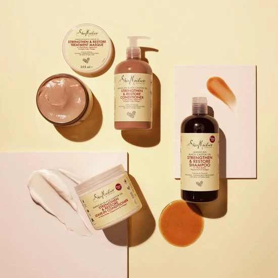 Promo ✨ Shea Moisture Jamaican Black Castor Oil - Shampoo - Conditioner - Masker - Set 🔥 2 Promo ✨ Shea Moisture Jamaican Black Castor Oil - Shampoo - Conditioner - Masker - Set 🔥 - Afbeelding 2