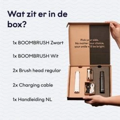 Beste deal 🔥 BOOMBRUSH Elektrische Tandenborstel - Duo - 90 Dagen Batterij - Duurzaam 🎉 -BRAUN Shop 550x550 278