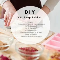 Coupon ๐งจ Daffie's DIY XXL Zeep Pakket - 2 Kilo Gietzeep - Zelf Zeep Maken ๐
