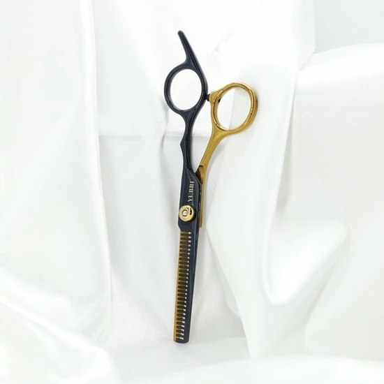 Korting 🥰 YUBBI™ Professionele Kappersschaar Set - 8 Delig - Knipschaar - Coupeschaar - Uitdunschaar - Snijkam - Zwart Goud ⭐ 4 Korting 🥰 YUBBI™ Professionele Kappersschaar Set - 8 Delig - Knipschaar - Coupeschaar - Uitdunschaar - Snijkam - Zwart Goud ⭐ - Afbeelding 4