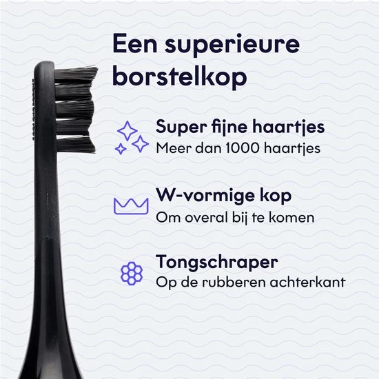 Top 10 ✨ BOOMBRUSH Opzetborstels Elektrische Tandenborstel - Zwart - 4 Stuks 🔥 3 Top 10 ✨ BOOMBRUSH Opzetborstels Elektrische Tandenborstel - Zwart - 4 Stuks 🔥 - Afbeelding 3