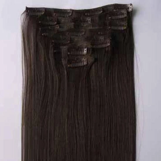 Hete verkoop π Brazilian Clip In Hairextensions 7 Set Straight Bruin - 2# π 1 Hete verkoop π Brazilian Clip In Hairextensions 7 Set Straight Bruin - 2# π