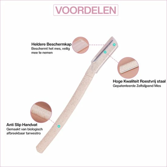 Aanbiedingen 💯 Merkloos INTER™ 3x Dermaplaning Scheermesje - Wenkbrauw Mesje - Scheermesjes Gezicht + 3x Gratis Kleiner Wenkbrauw Scheermesje Van Tarwestro - Eyebrow Razor - 6 Stuks 🛒 2 Aanbiedingen 💯 Merkloos INTER™ 3x Dermaplaning Scheermesje - Wenkbrauw Mesje - Scheermesjes Gezicht + 3x Gratis Kleiner Wenkbrauw Scheermesje Van Tarwestro - Eyebrow Razor - 6 Stuks 🛒 - Afbeelding 2