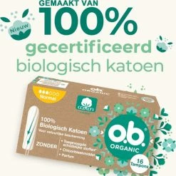 Kopen ⌛ O.b.® O.b. Organic Normal, Biotampons Voor Gemiddelde Tot Zwaardere Menstruatiedagen Uit 100% Biokatoen Met Gebogen Groeven Voor Een Betrouwbare En Natuurlijke Bescherming , 6 X 16 Stuks ✨ 10 Kopen ⌛ O.b.® O.b. Organic Normal, Biotampons Voor Gemiddelde Tot Zwaardere Menstruatiedagen Uit 100% Biokatoen Met Gebogen Groeven Voor Een Betrouwbare En Natuurlijke Bescherming , 6 X 16 Stuks ✨ -BRAUN Shop 550x551 7