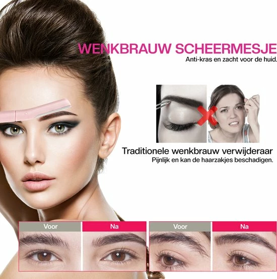 Aanbiedingen 💯 Merkloos INTER™ 3x Dermaplaning Scheermesje - Wenkbrauw Mesje - Scheermesjes Gezicht + 3x Gratis Kleiner Wenkbrauw Scheermesje Van Tarwestro - Eyebrow Razor - 6 Stuks 🛒 4 Aanbiedingen 💯 Merkloos INTER™ 3x Dermaplaning Scheermesje - Wenkbrauw Mesje - Scheermesjes Gezicht + 3x Gratis Kleiner Wenkbrauw Scheermesje Van Tarwestro - Eyebrow Razor - 6 Stuks 🛒 - Afbeelding 4