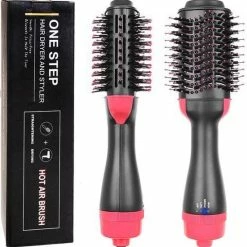 BRAUN Shop 13 Goedkoop โค๏ธ Iso Trade Borstel - Föhn - Föhnborstel - Krulborstel - Haarborstel - Haardroger - Stijlborstel - Magic Brush - Hetelucht Borstel - Haar Styling - Zwart ๐งจ