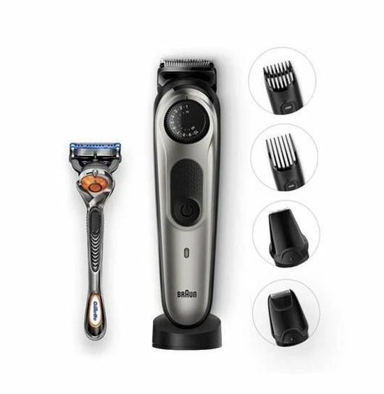 Aanbiedingen 👍 BRAUN Baardtrimmer BT 7940 - Zwart/Metaalgrijs + Gillette ProGlide Scheermes Incl. Toilettas ❤️ 11 Aanbiedingen 👍 BRAUN Baardtrimmer BT 7940 - Zwart/Metaalgrijs + Gillette ProGlide Scheermes Incl. Toilettas ❤️ - Afbeelding 11