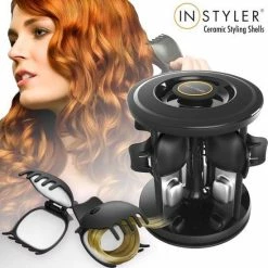 Gloednieuw ๐ InStyler Ceramic Styling Shells - Krullen Maken Met Clips - Krulset - Krultang ๐คฉ