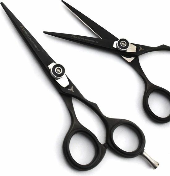 Begroting π Maxon Professionele 5.5" Knipschaar - Rechtshandige Kappersschaar - Matzwart π 2 Begroting π Maxon Professionele 5.5" Knipschaar - Rechtshandige Kappersschaar - Matzwart π - Afbeelding 2