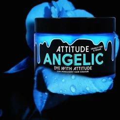 Alternative view of Goedkoopste 🧨 Attitude Hairdye Attitude Hair Dye Semi Permanente Haarverf Angelic Pastel Blauw 🥰
