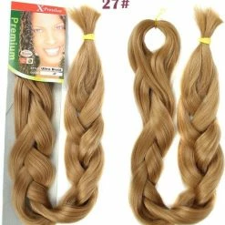 Beste deal ๐ X-Pression Ultra Braid Premium - Vlechthaar - Strawberry Blonde - Synthetisch Haar - Color 27 โญ