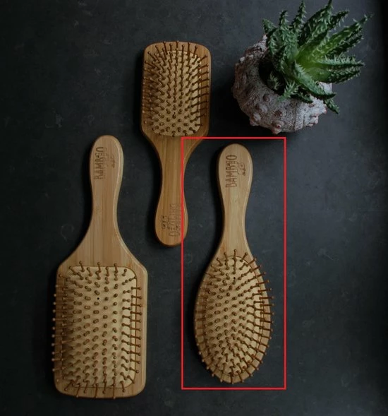 Korting π Bambio Bamboe Haarborstel Rond - Duurzaam - Biologisch β€οΈ 3 Korting π Bambio Bamboe Haarborstel Rond - Duurzaam - Biologisch β€οΈ - Afbeelding 3
