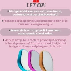 Alternative view of Kopen ✔️ ShopYourMusthaves S.Y.M. Crystal Hair Removal – Haarverwijderaar – Ontharing – Crystal Hair Eraser – Kristalpad – Inclusief Opbergzakje - Roze 😉
