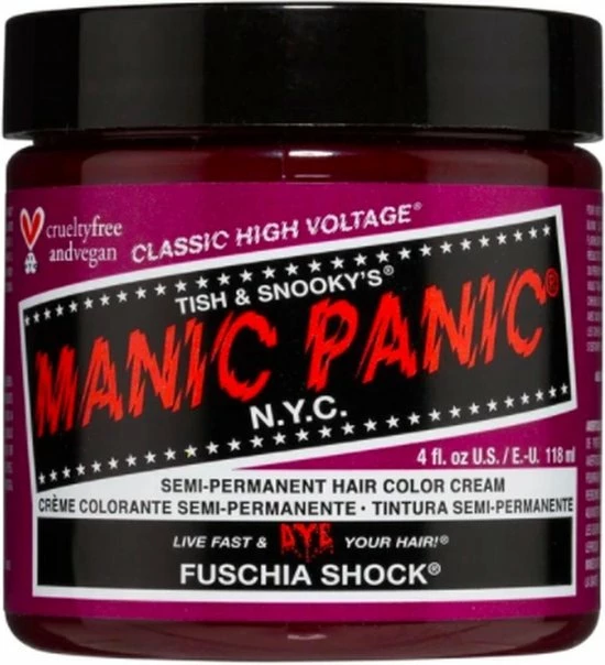 Beste deal π Manic Panic Classic Fuchsia Shock - Haarverf π 1 Beste deal π Manic Panic Classic Fuchsia Shock - Haarverf π