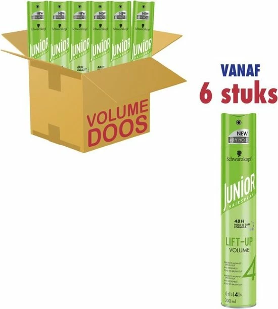 Beste Verkoop β¨ Junior Hairspray Ultra Lift-Up Volume 6x π 5 Beste Verkoop β¨ Junior Hairspray Ultra Lift-Up Volume 6x π - Afbeelding 5