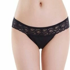 Top 10 👏 Bamboozy Menstruatie Ondergoed 4-laags String Thong Maat L 40-42 Zwart Period Underwear Duurzaam Menstrueren Incontinentie Zero Waste Roos 👍 -BRAUN Shop 550x632