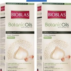 Kopen ⌛ 2 STUKS - Bioblas Knoflook Shampoo (Geurloos): Alle Haar 360ml ✔️