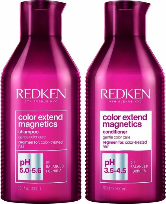 Kopen π₯ Redken Color Extend Magnetics Shampoo 300ml + Conditioner 300ml - Voordeelverpakking βοΈ 1 Kopen π₯ Redken Color Extend Magnetics Shampoo 300ml + Conditioner 300ml - Voordeelverpakking βοΈ