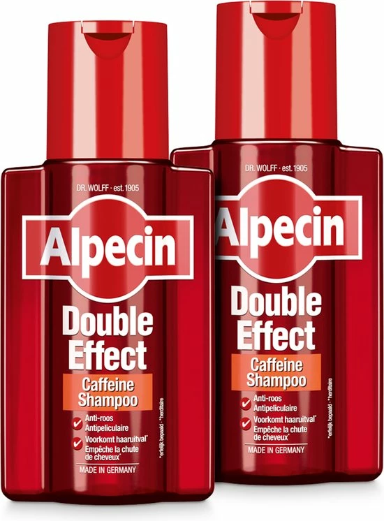 Beste Verkoop 🥰 Alpecin Double Effect 2x 200ml | Anti Roos En Natuurlijke Haargroei Shampoo | Voorkomt En Vermindert Haaruitval 😀 1 Beste Verkoop 🥰 Alpecin Double Effect 2x 200ml | Anti Roos En Natuurlijke Haargroei Shampoo | Voorkomt En Vermindert Haaruitval 😀