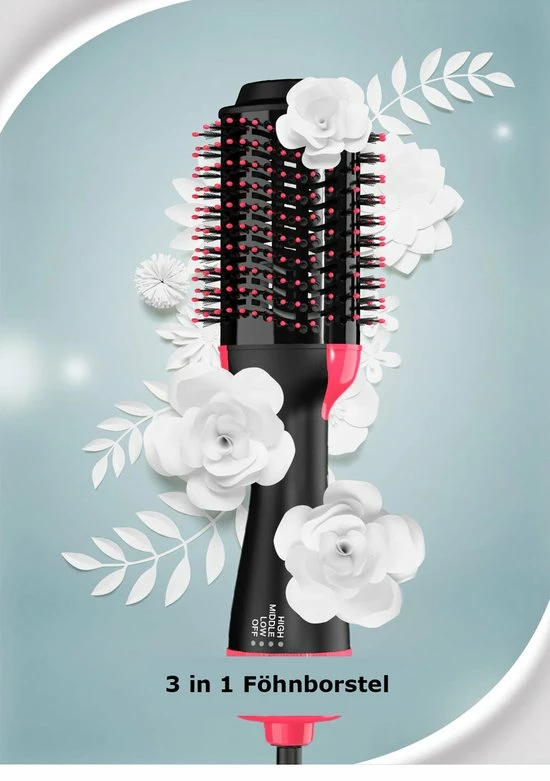 Beste Verkoop 💯 Everything You Want EYW Föhnborstel - 3 In 1 Hot Air Brush - Fohn - Professionele Borstel Haar Drogers - Ronde Borstel - Föhn En Volumizer Styler - Fohn Met Diffuser- Fohnborstels - Goud ⌛ 6 Beste Verkoop 💯 Everything You Want EYW Föhnborstel - 3 In 1 Hot Air Brush - Fohn - Professionele Borstel Haar Drogers - Ronde Borstel - Föhn En Volumizer Styler - Fohn Met Diffuser- Fohnborstels - Goud ⌛ - Afbeelding 6