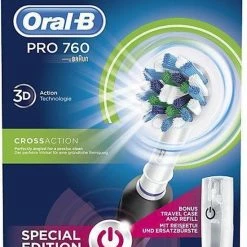 Aanbiedingen 👏 Oral B Oral-B PRO 760 Volwassene Roterende-oscillerende Tandenborstel Zwart ✔️ -BRAUN Shop 550x797