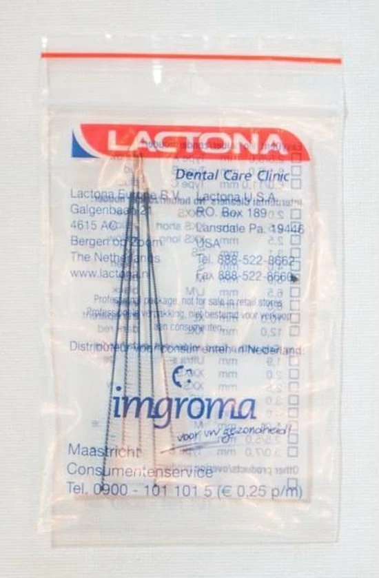 Groothandel 🔔 Lactona Interdentaal Ragers Medium 5mm - Blauw - 5 X 5 Stuks - Voordeelpakket 🌟 3 Groothandel 🔔 Lactona Interdentaal Ragers Medium 5mm - Blauw - 5 X 5 Stuks - Voordeelpakket 🌟 - Afbeelding 3